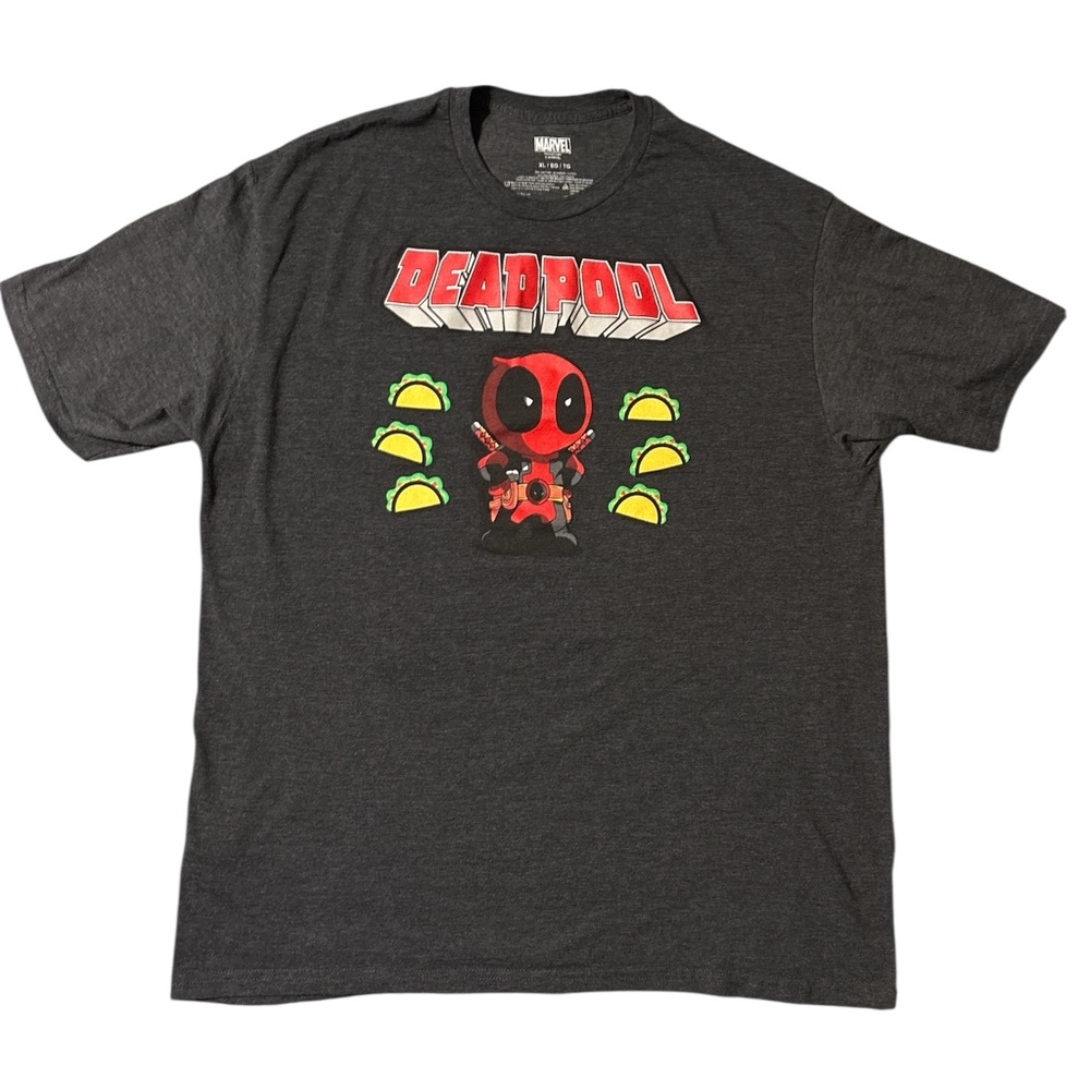 Marvel Deadpool Gray T-Shirt